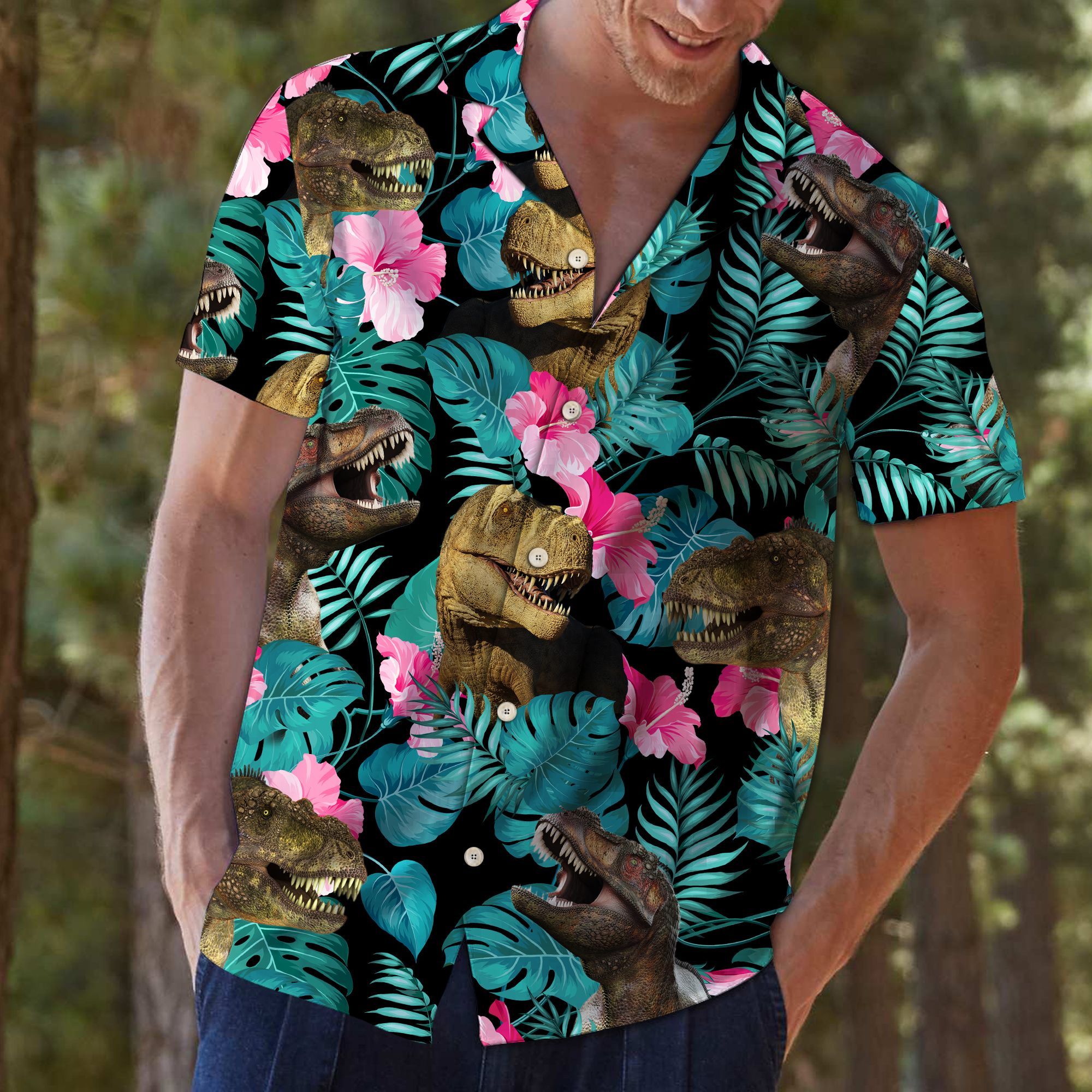 Jungle Palm Hawaii Shirt For Hawaii Aloha Ha51011