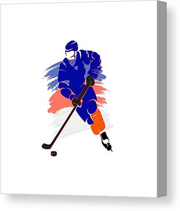 New York Islanders Player Shirt Joe Hamilton Canvas Print