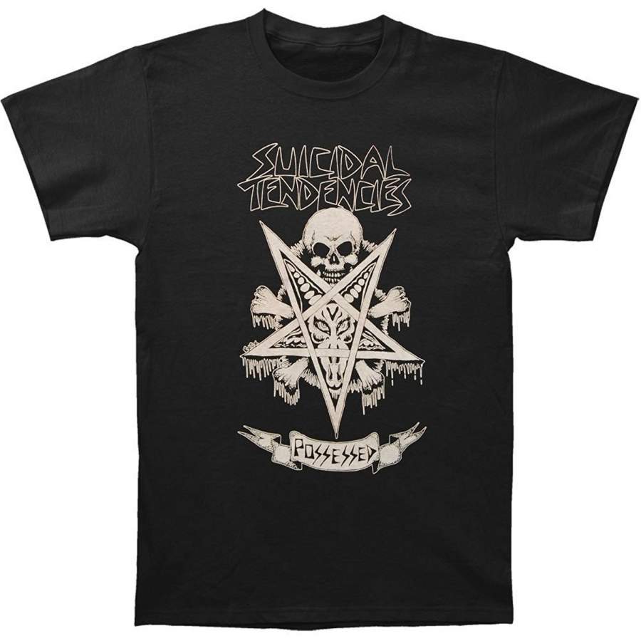 Suicidal Tendencies Men’S Possessed T-Shirt Black