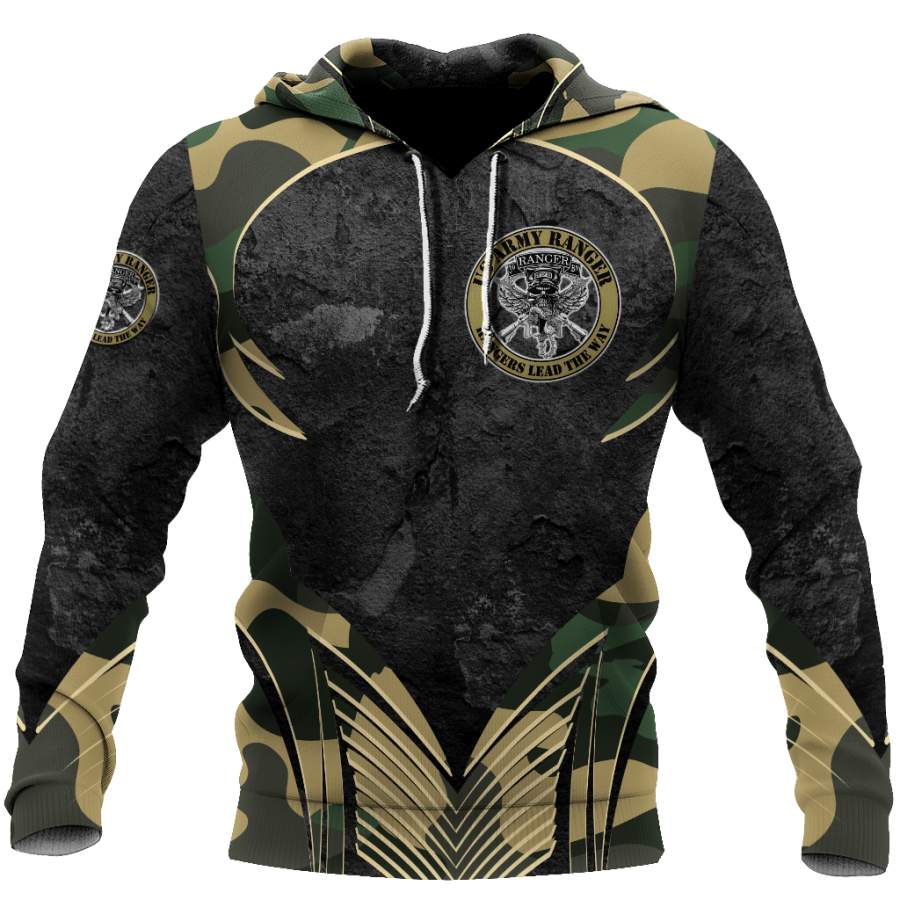 All Over Printed U.S. Army Ranger Veteran Hoodie HHT31082002-MEI