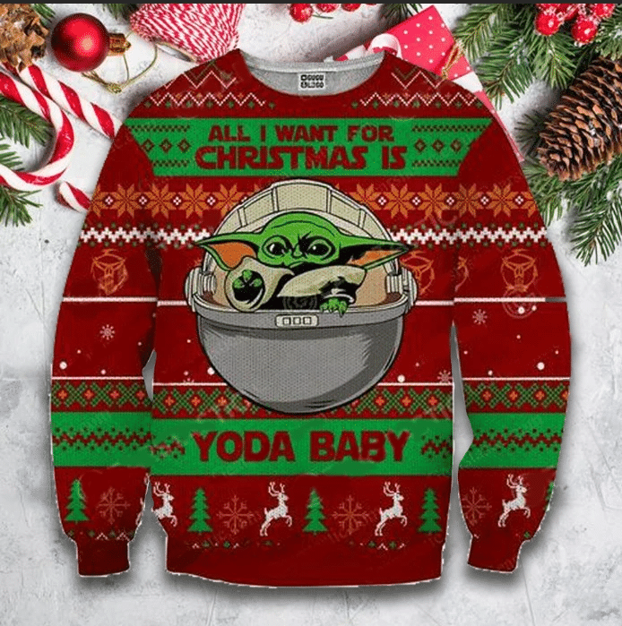 ALL I WANT FOR CHRISTMAS UGLY SWEATER TN141223