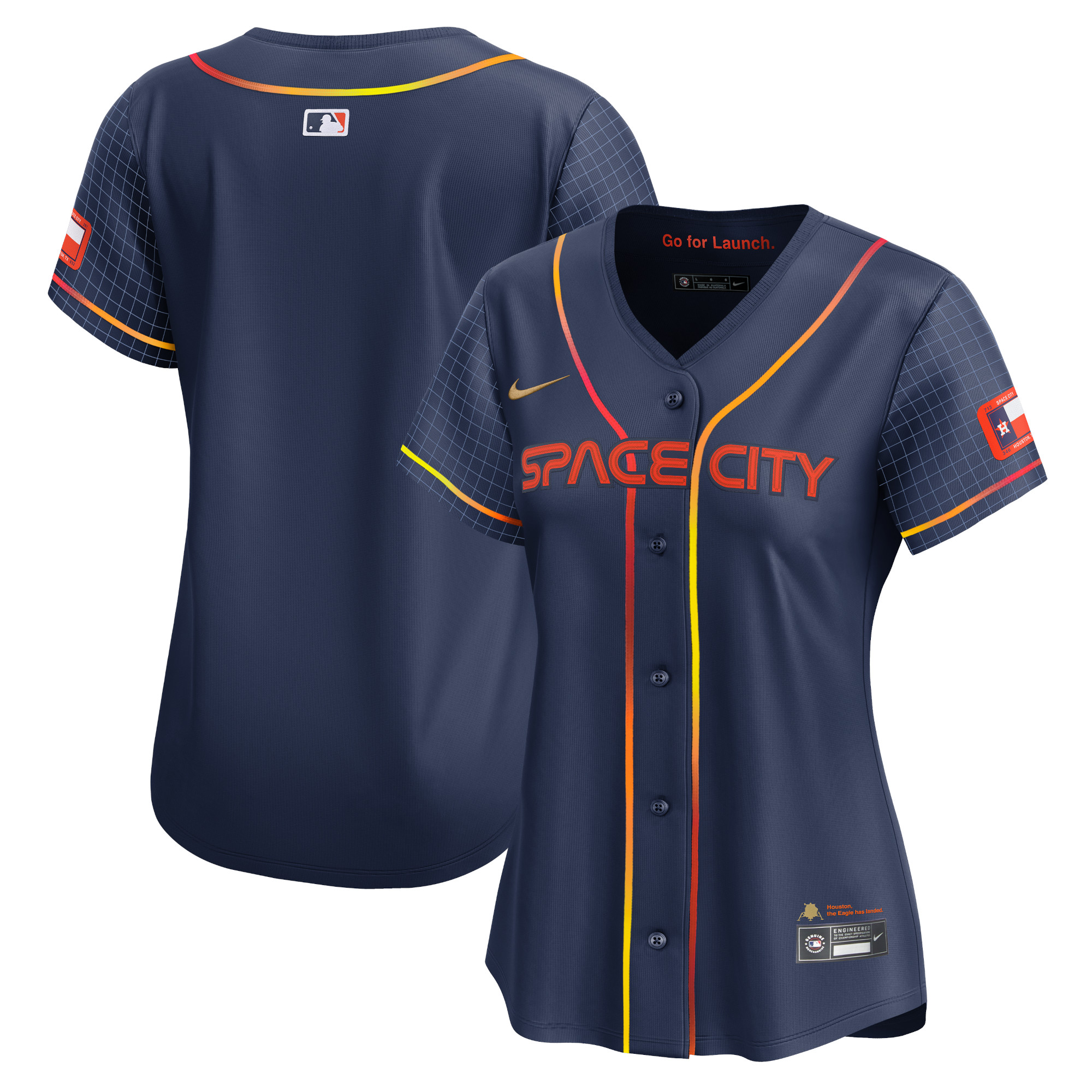 Houston Astros Women's City Connect Limited Jersey – Navy