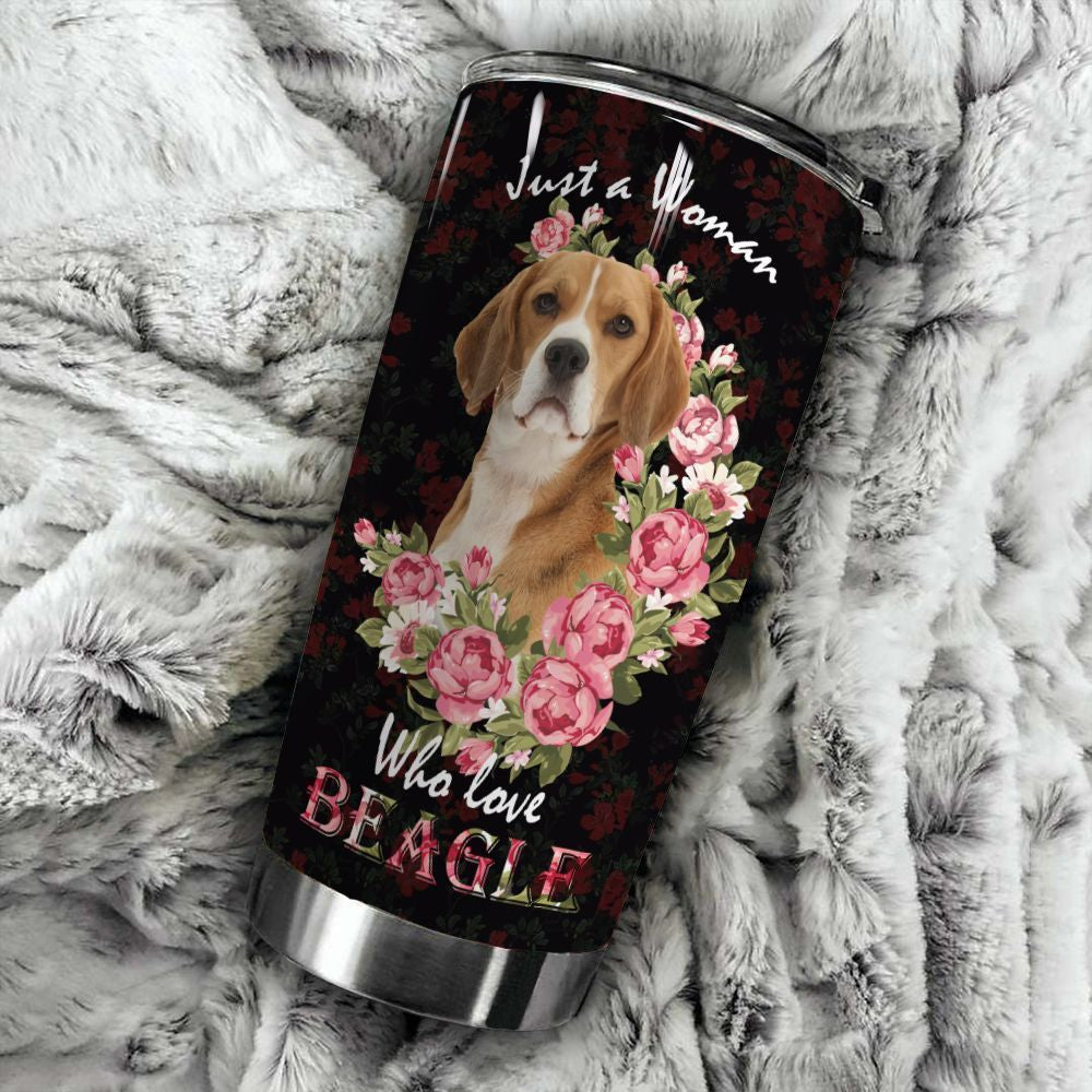 Beagle Flower Nis Tumbler