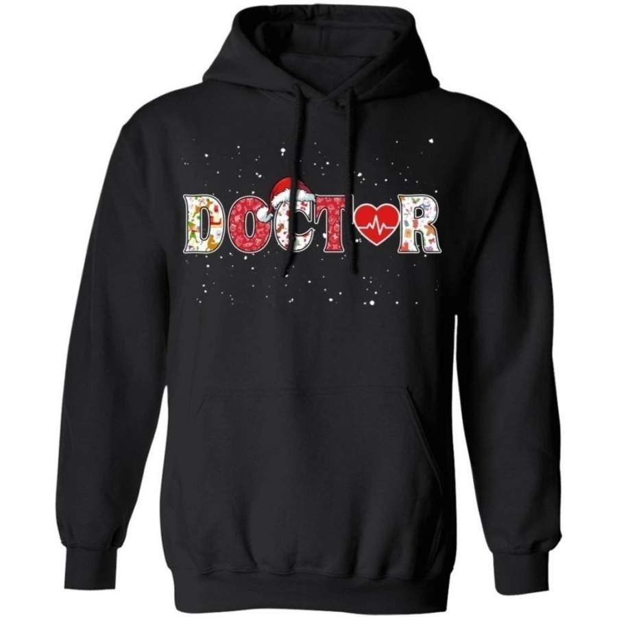 Christmas Doctor Hoodie Xmas Cool Gift Shirt Idea MT10
