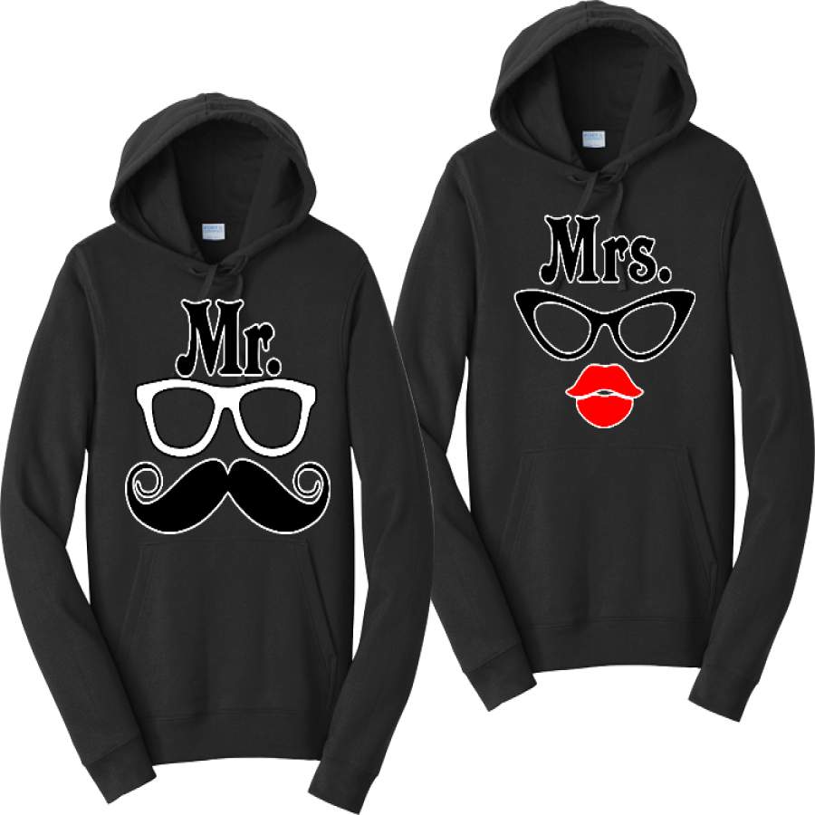 Mr. And Mrs. Couples Hoodies Matching Sweatshirts