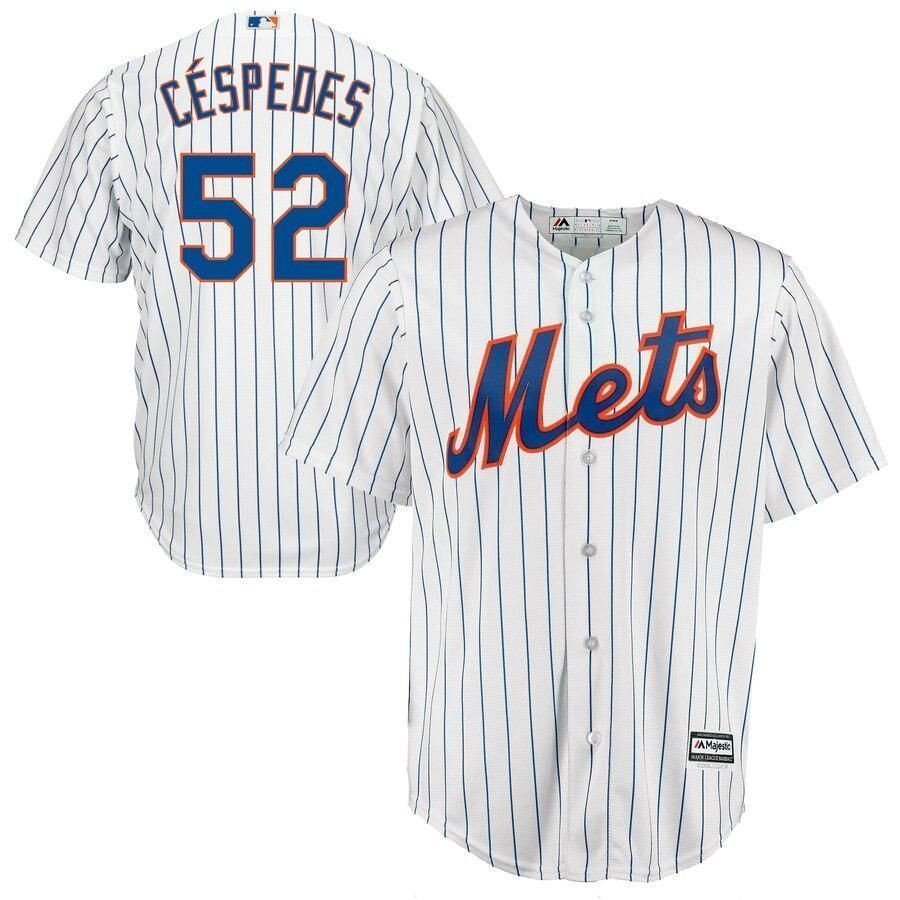 Yoenis Cespedes New York Mets Official Cool Base Player Jersey – White