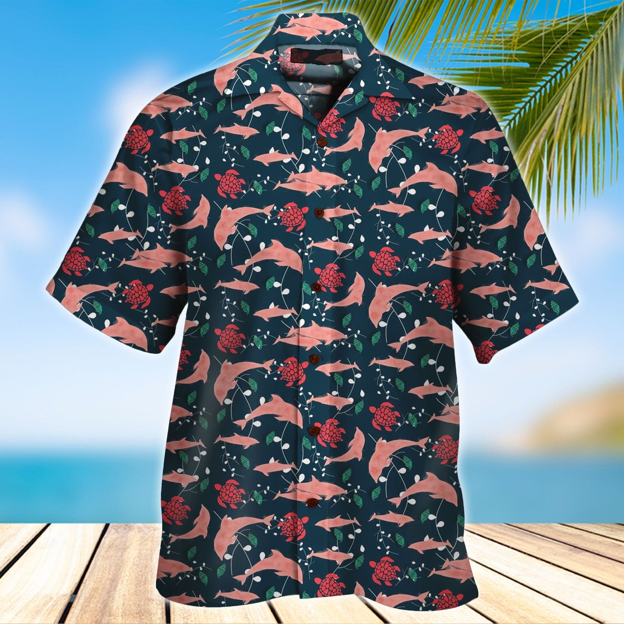 Dolphin Hawaii Shirt For Men Women Adult Ha60087