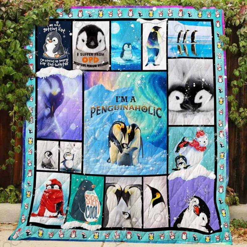 Penguins Youre Super Cool Beautiful BCG82 Quilt