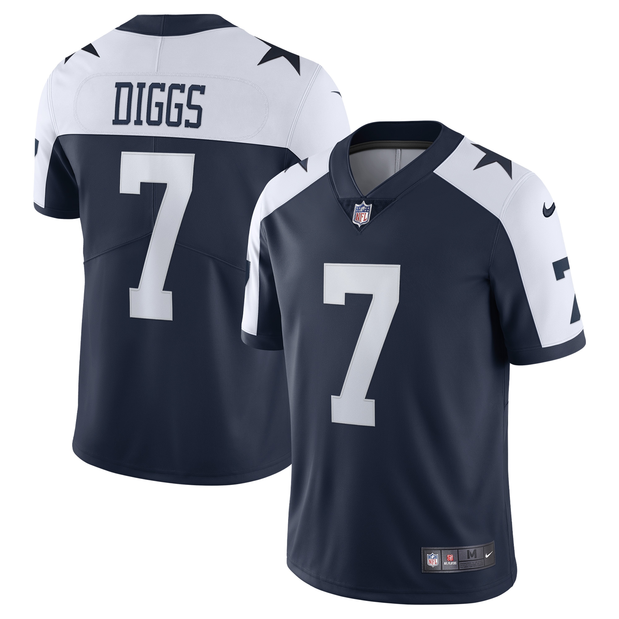 Men’s Dallas Cowboys Trevon Diggs Navy Alternate Vapor Limited Jersey