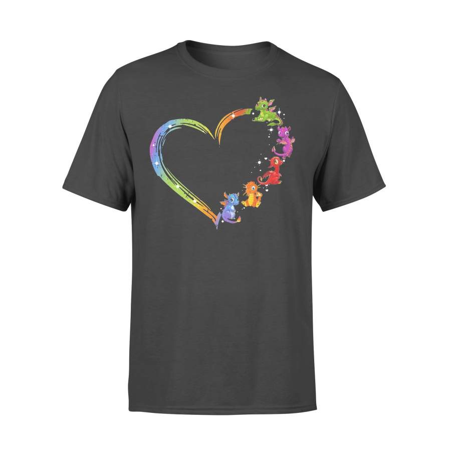 Dragon Heart Color T-shirt