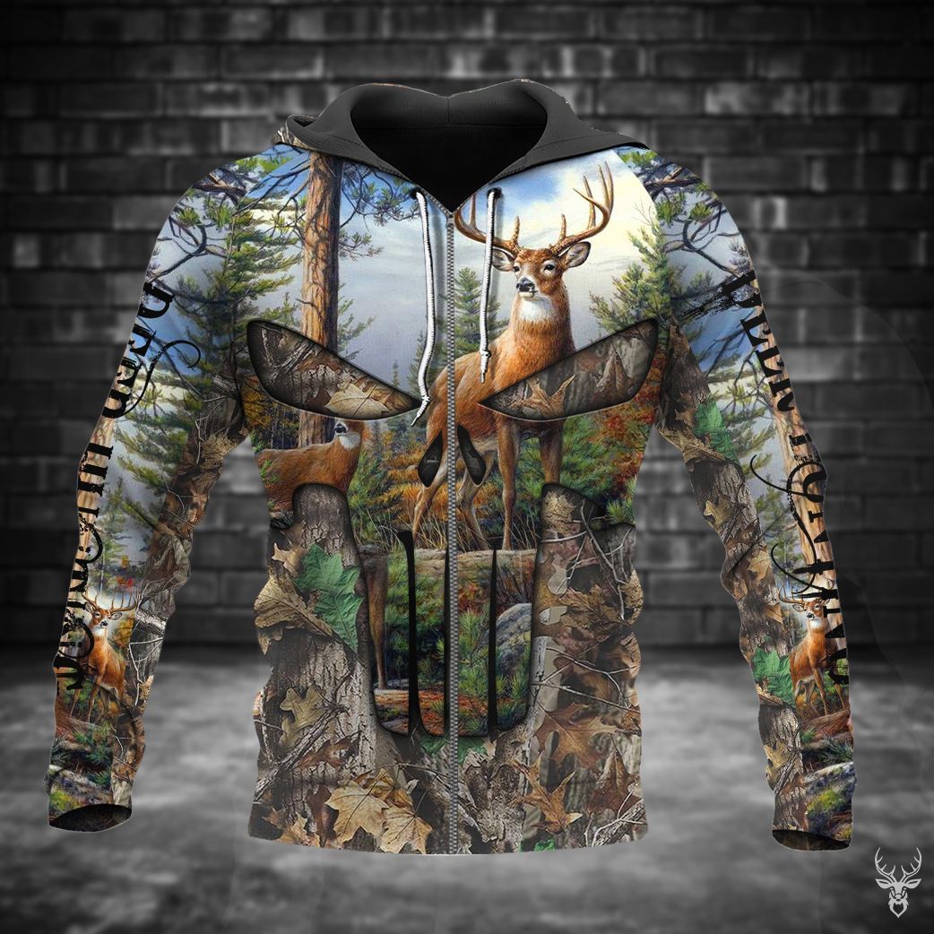 PUNISHER DEER HUNTING HOODIE PP TDT242008H01HA