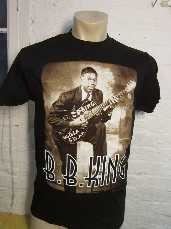 Size 42 1996 B B King Shirt Single Sided Deadstock Unworn Shirt