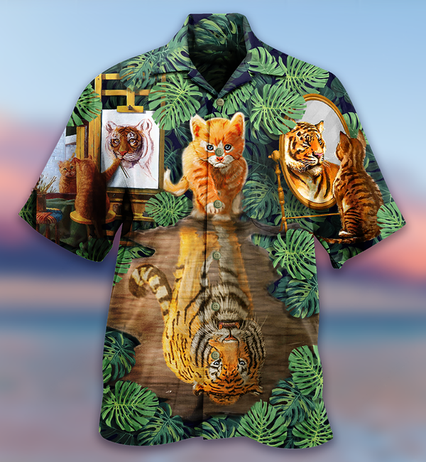 Cat And Tiger Limited Edition – Hawaiian Shirt Hawaiian Shirt For Men, Hawaiian Shirt For Women, Aloha Shirt