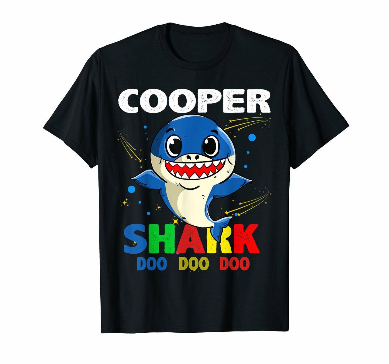 Cooper Shark Doo Doo Doo T Shirt Perfect Shark Tees