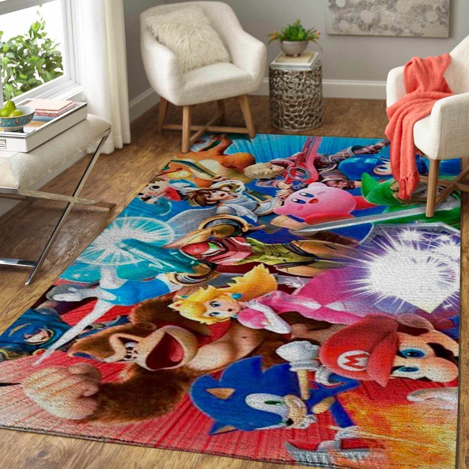 Super Smash Bros. Ultimate Area  Sku 3660 Rug