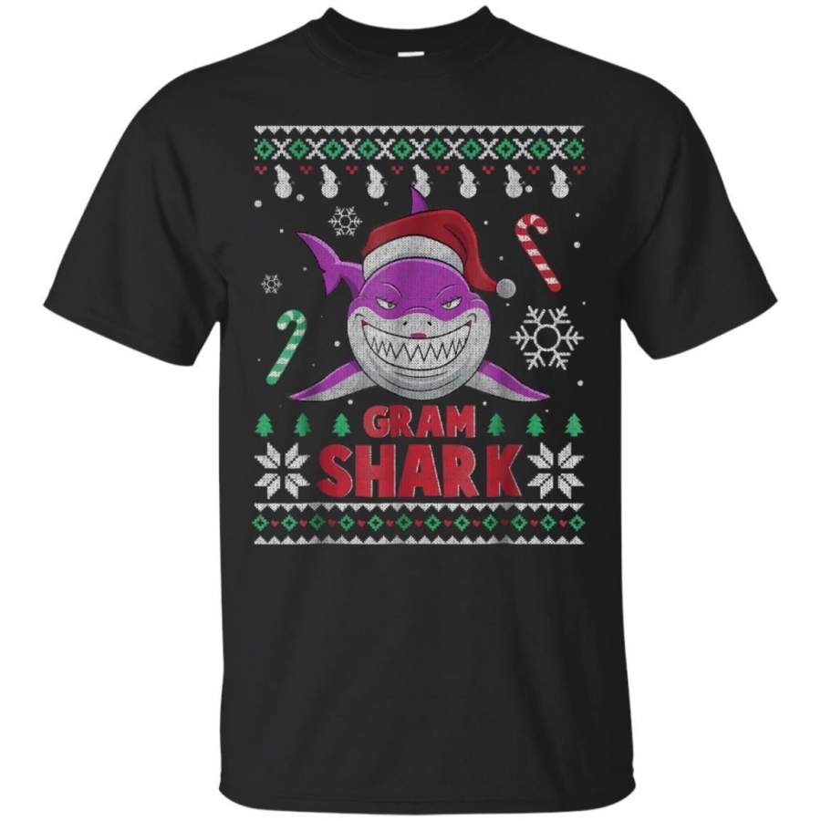 AGR Gram Shark Shirt Ugly Christmas Costume Jaq T-shirt