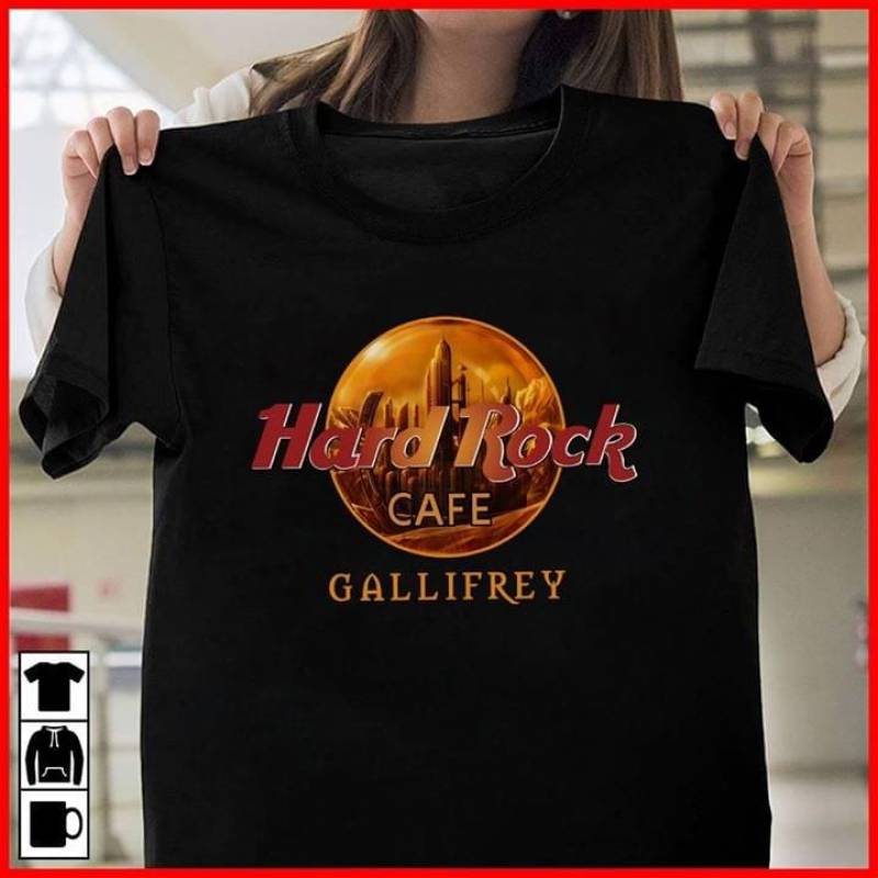 Hard rock cafe gallifrey star wars cross over dr who for fan t shirt