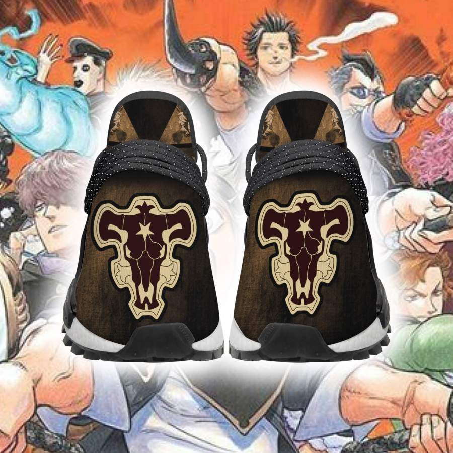 Black Bull NMD Sneakers Magic Knight Black Clover Anime Shoes