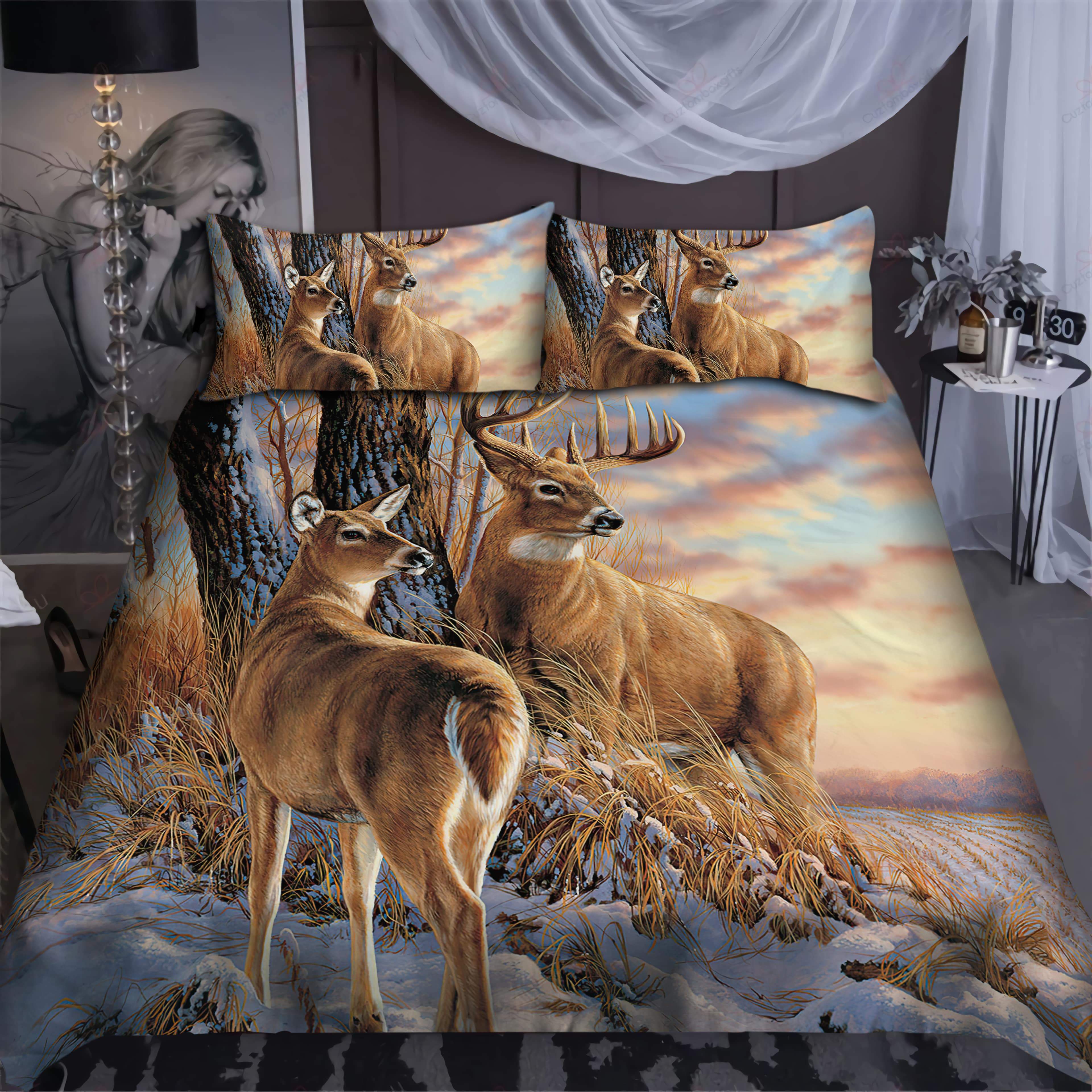 Tmarc Tee Love Deer Bedding Set Tn19082003