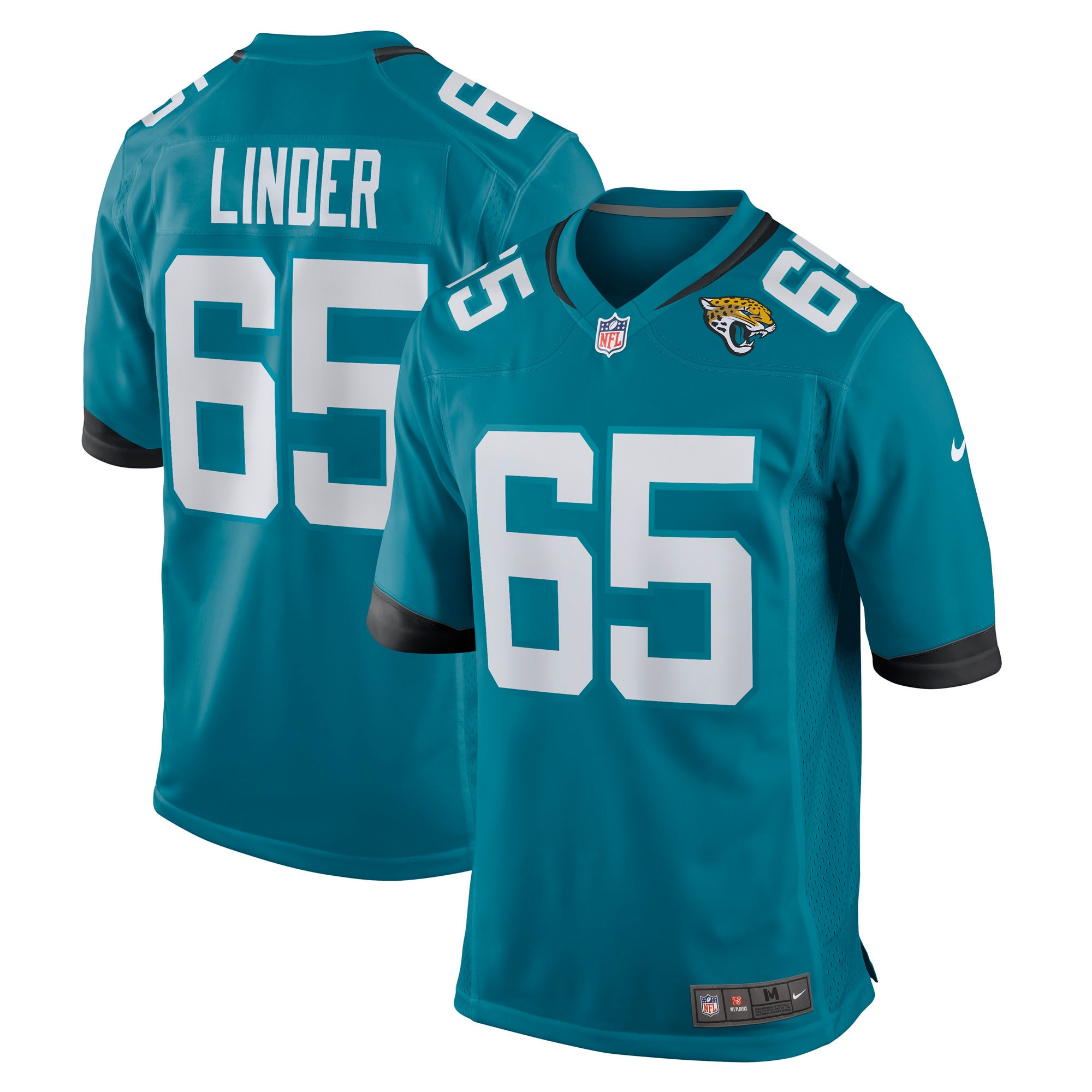 Brandon Linder Jacksonville Jaguars Game Jersey – Teal NFL