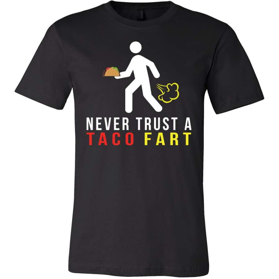 Taco mexican i never trust taco fart Men Short Sleeve Funny T Shirt – TL00583SS