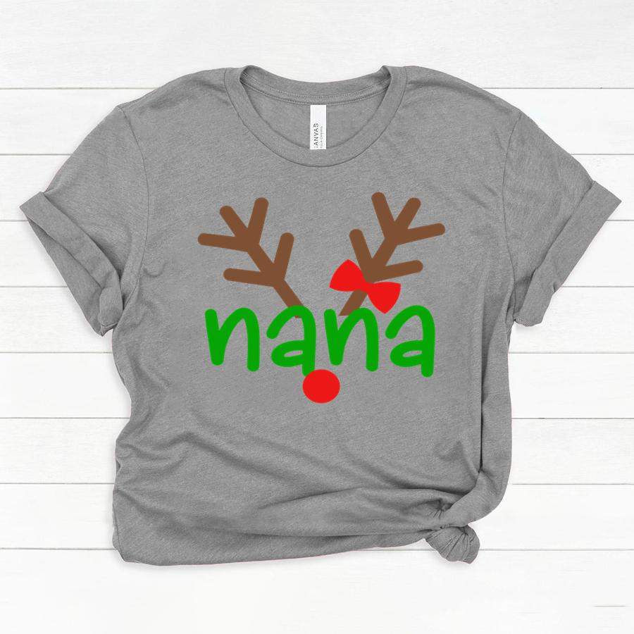 PERSONALIZED NANA REINDEER CHRISTMAS SHIRT