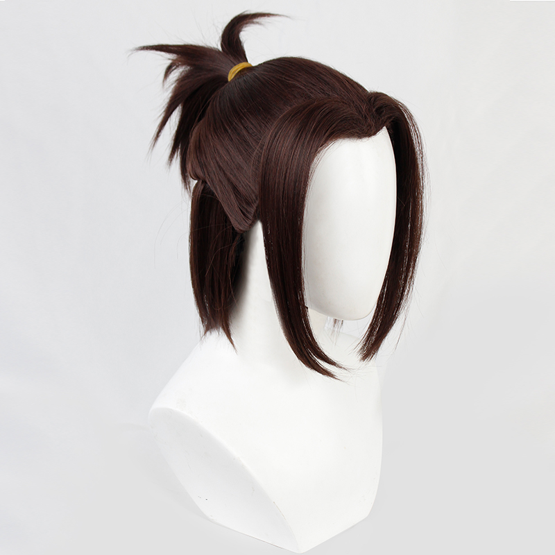 Attack on Titan Gabi Braun Cosplay Wig Brown Styled Synthetic Hair + Free Wig Cap alx