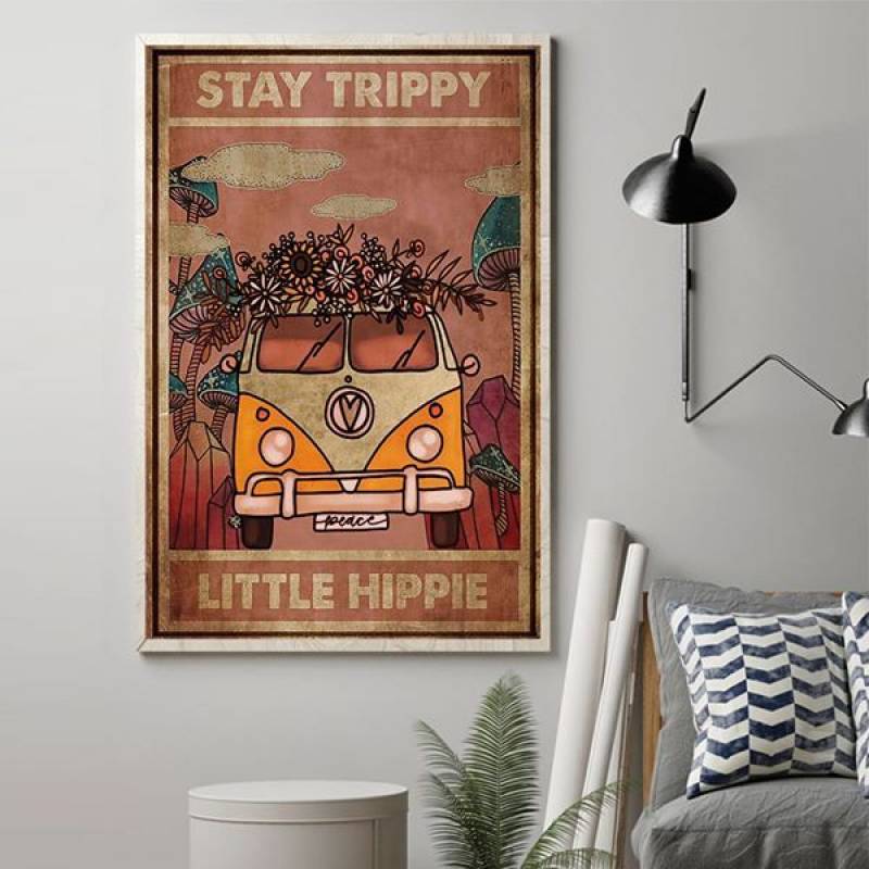 Stay Trippy Little Hippie Fb Vertical Poster - Poster Art Design