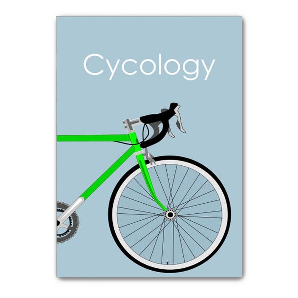 Poster Canvas Cycling Art Print, Bicycle Poster, Modern Bike, Gift For Cyclist Poster Wall Decor, Poster Gift Decor Home Decor Wall Art Visual Art