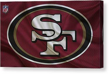 33 San Francisco 49Ers Joe Hamilton Canvas Print