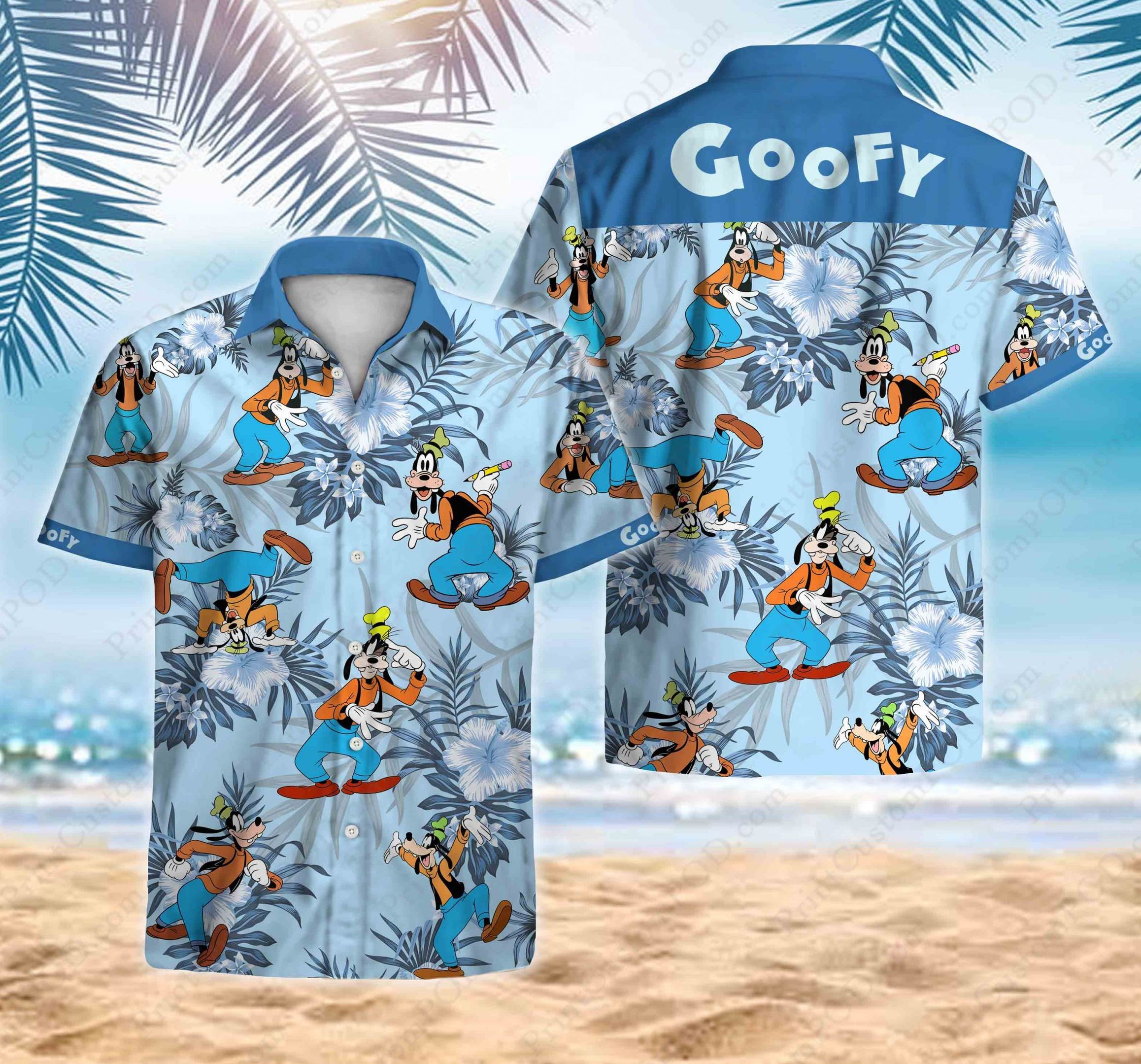 Hawaiian Shirt Adu A Goofy Movie Hawaiian Short Sleeve New 2021 Ha102532