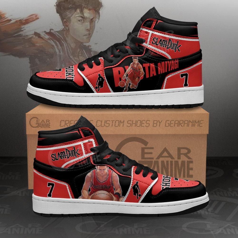 Ryota Miyagi Slam Dunk Anime Mn11 Air Jordan Shoes Sport Sneakers