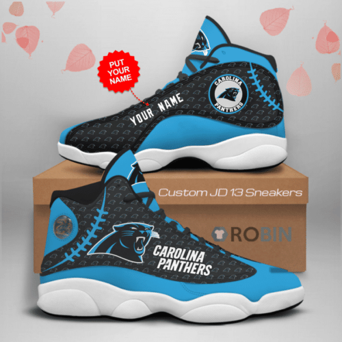 Carolina Panthers Air Jordan 13 Shoes – Custom Sneakers