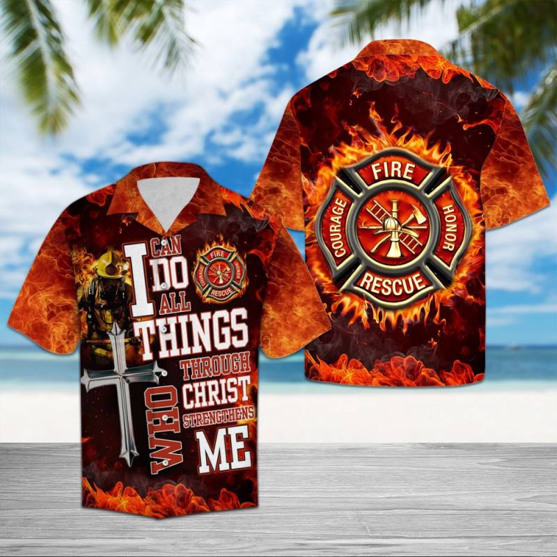 Firefighter Can Do Thing Hawaii Shirt Ha18851