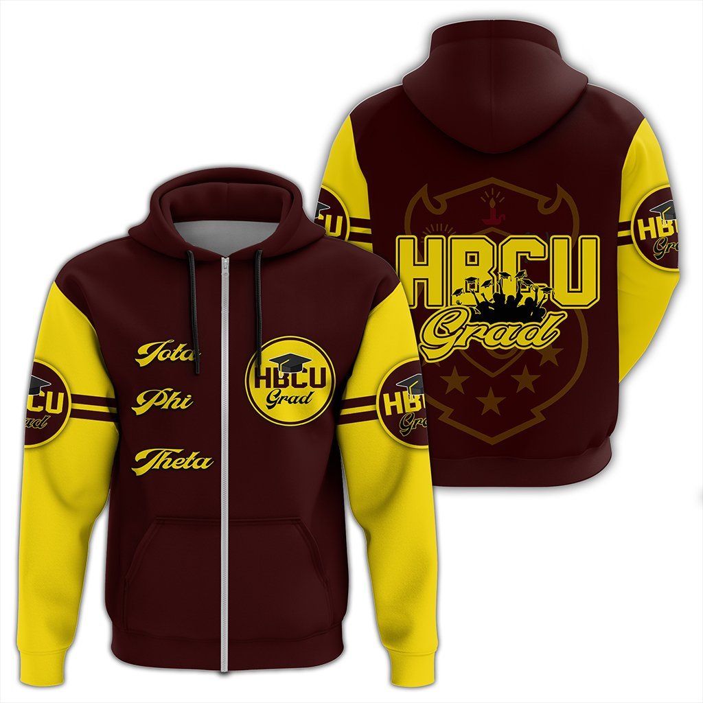 Masonstars  Hoodie – Iota Phi Theta HBCU Grad Zip Hoodie J09