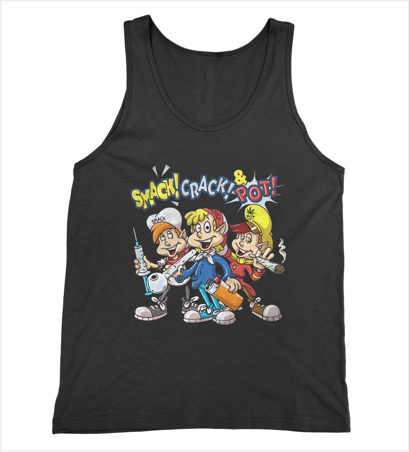 Smack Crack Pot Tank T-Shirt