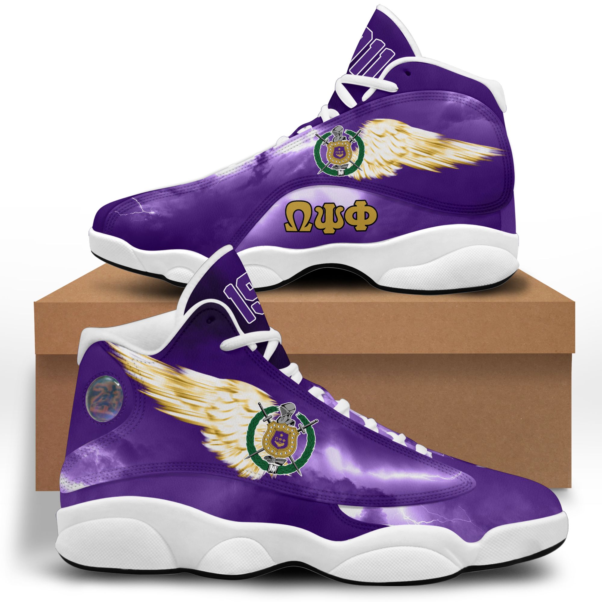 Africa Zone Shoe – Omega Psi Phi Thunder J.13 A31