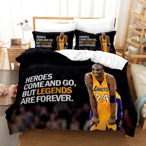 Basketball 4 Duvet Cover Pillowcase Home Decor 3D Bedding Set 7558