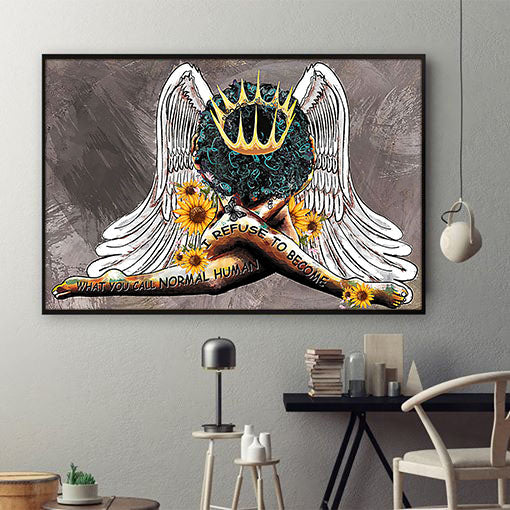 West Africa Poster Modern Black Lives Matter Poster Art Prints Black Queen Black Men Digital Appealing Wall Decor