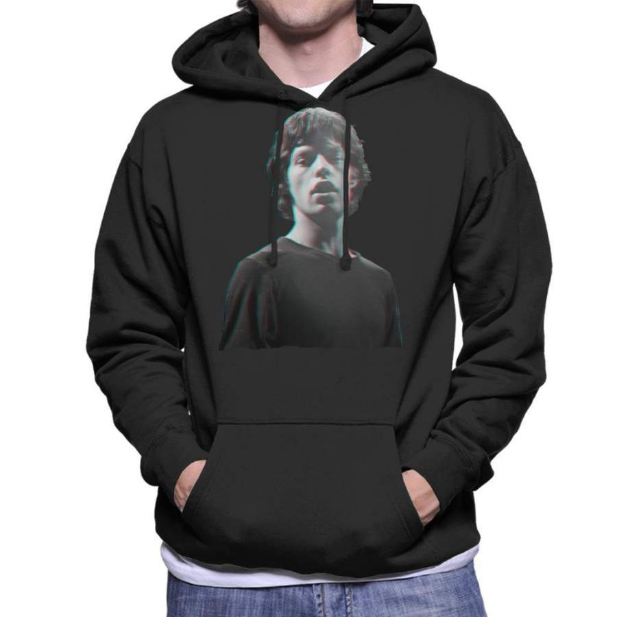 TV Times Mick Jagger Of The Rolling Stones 1965 Men’s Hooded Sweatshirt