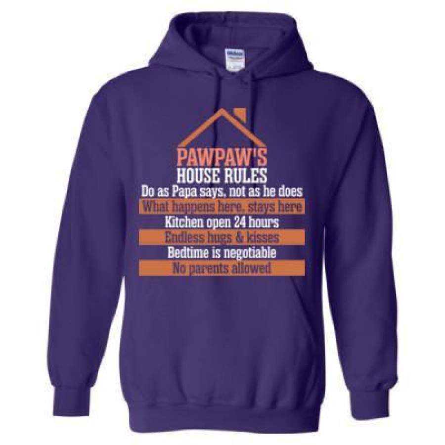 AGR Pawpaws House Rules – Heavy Blend™ Hooded Sweatshirt