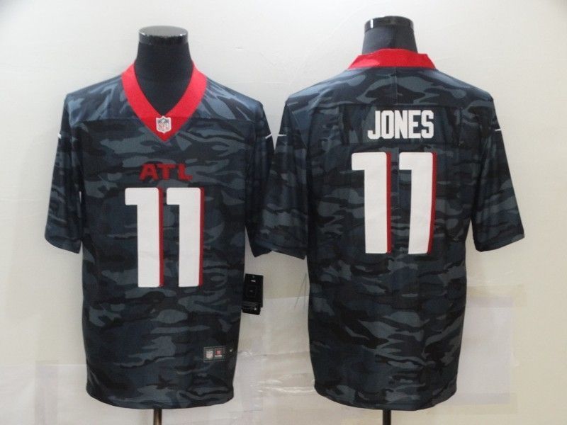 Atlanta Falcons Julio Jones #11 NFL 2020 Camo Black Jersey