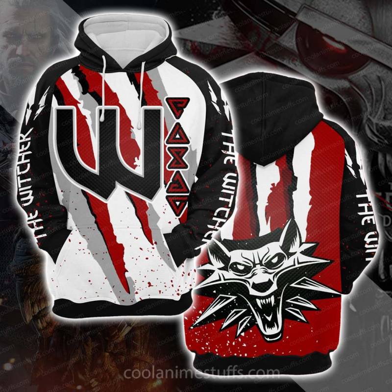 The Witcher Pullover Hoodie V6 For Fans