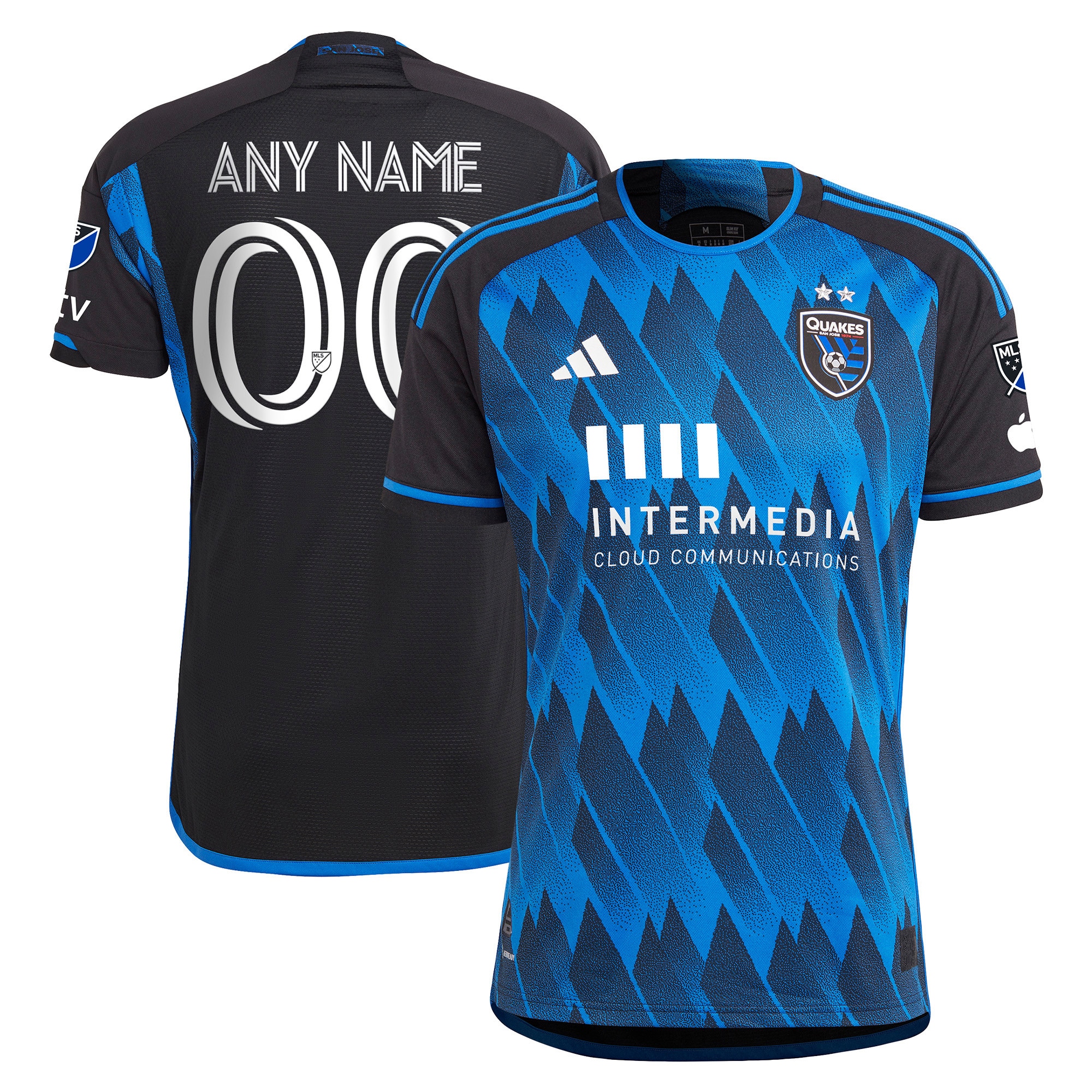 San Jose Earthquakes 2023 Active Fault Jersey Authentic Custom Jersey – Blue