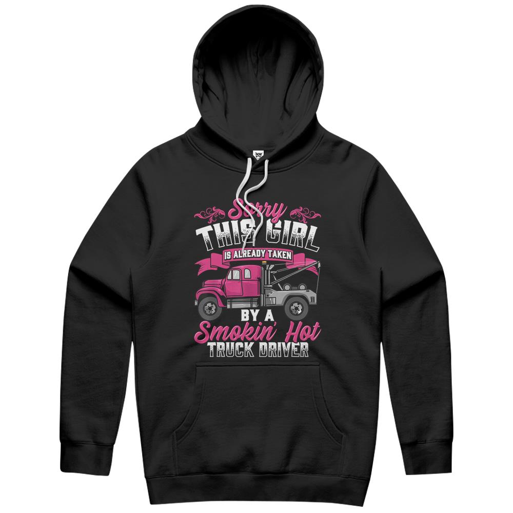 Tow Truck Driver Wife Girlfriend Gift Tow Trucker Hoodie