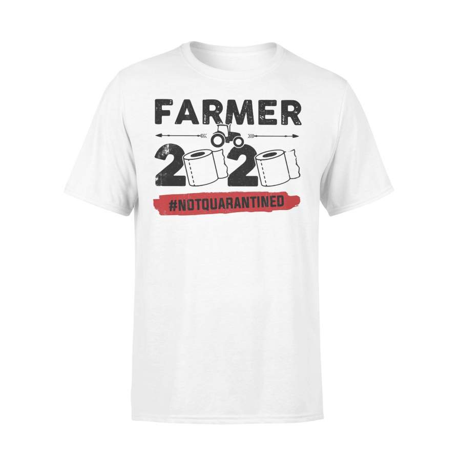 Farmer 2020 Not Quarantined Toilet Paper T-shirt