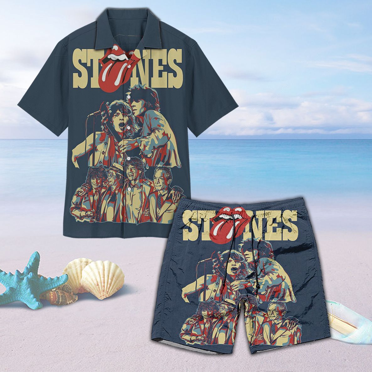 The Classic Tongue Hawaiian Beach Short Ha58828