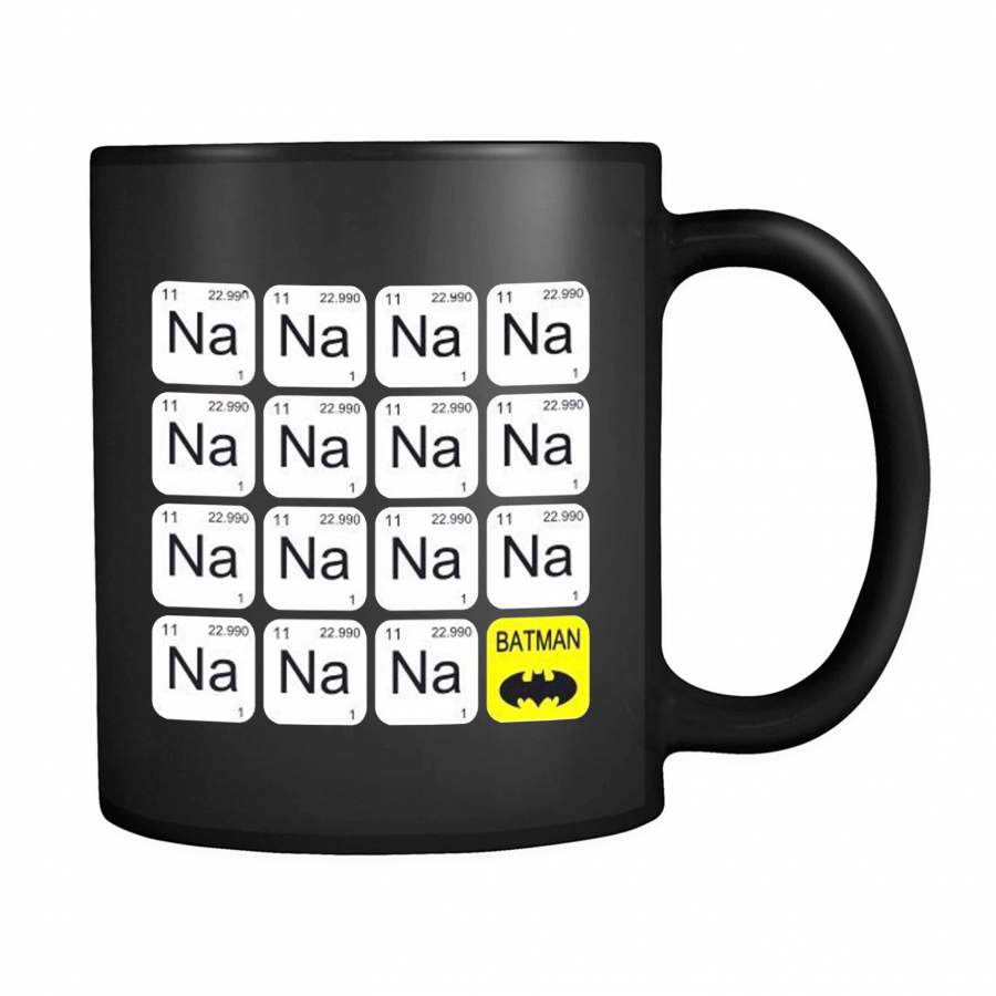 Na Na Na Na Batman Periodic Table Batman 11oz Mug