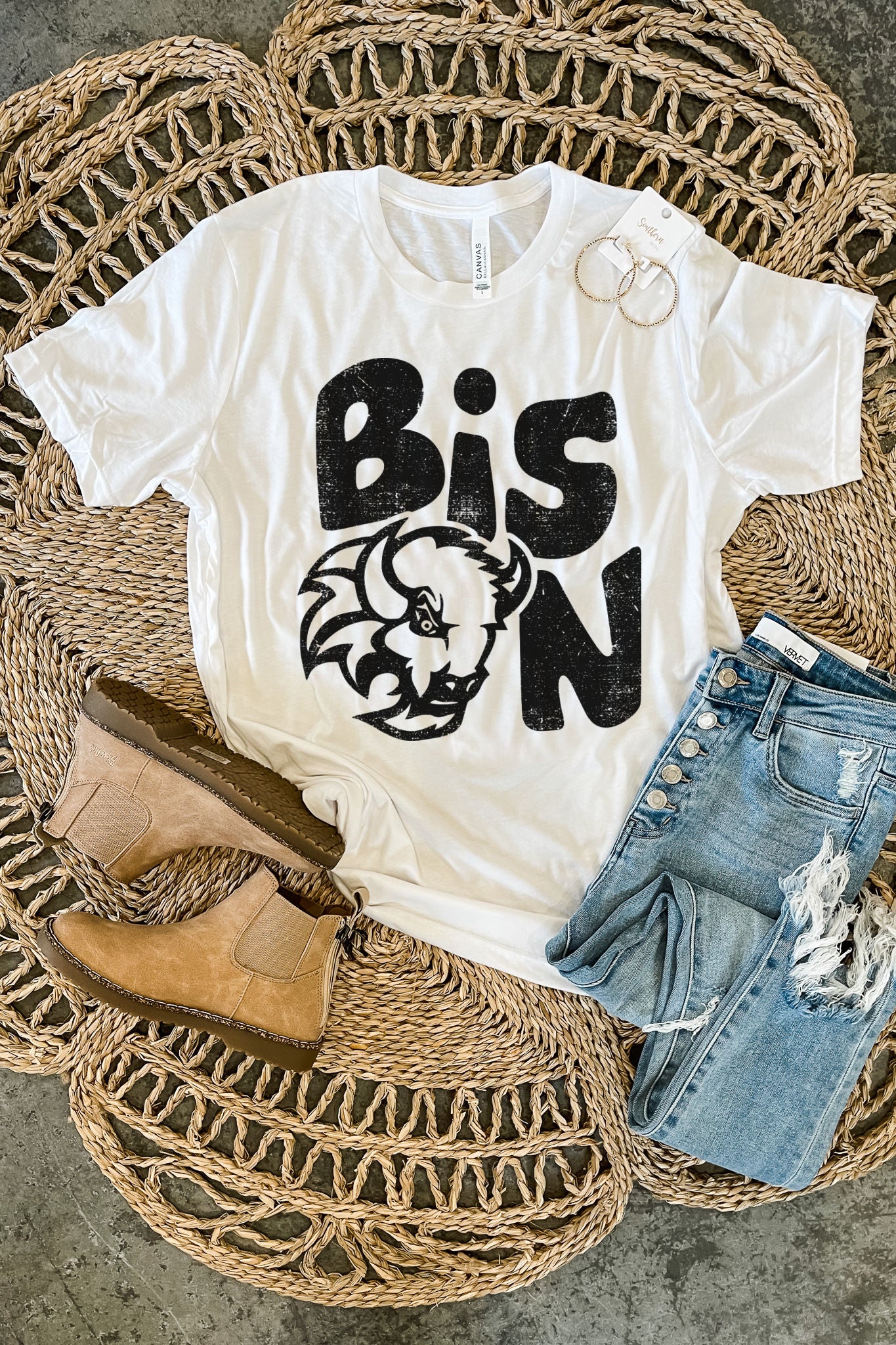 “Bison Icon” Graphic – Multiple Shirt Options