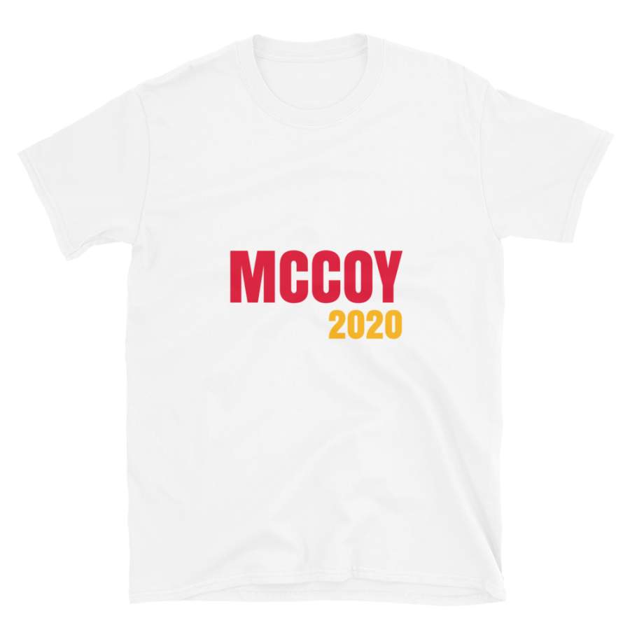 McCoy 2020 Kansas City Football T-Shirt, Funny Unisex Election Style McCoy Shirt